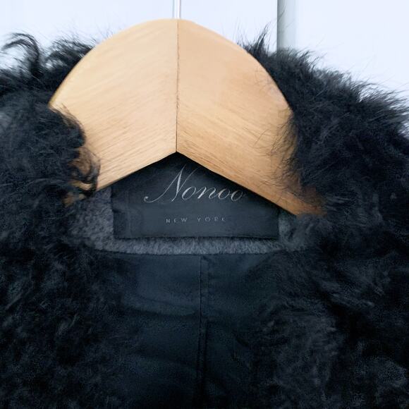 Nonoo Cosima Shearling Collar Jacket - Picture 14 of 14